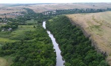 Скалы у хутора Зайцевка на реке Кундрючья
