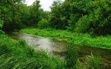Путешествие по реке Калитве по земле и под водой.