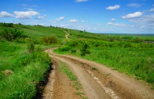 Весна на Мишкинских буграх