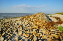 Августовский закат на Чумбур-косе