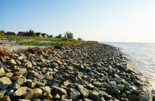 Августовский закат на Чумбур-косе