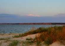 Августовский закат на Чумбур-косе