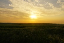 Закат на Тузлове