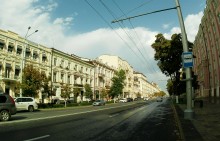 Большая Садовая в сентябре после дождя.