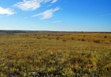 Пейзажи на повороте Северского Донца у хутора Дядин