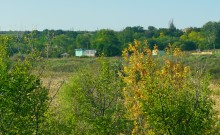 Ветреным и солнечным осенним днём на Тузлове