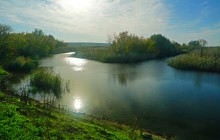 Ветреным и солнечным осенним днём на Тузлове