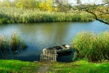 Ветреным и солнечным осенним днём на Тузлове