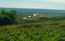 Ветреным и солнечным осенним днём на Тузлове