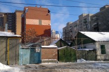 Односкатные крыши в старых кварталах Ростова-на-Дону