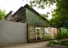 Односкатные крыши в старых кварталах Ростова-на-Дону