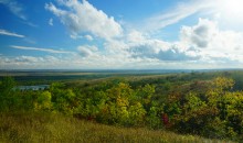 Раздорские склоны в сентябре