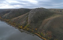 Осень у Двух сестёр на Северском Донце