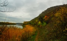 Прогулка по берегу Северского Донца в окрестностях хутора Какичева и гор "Две сестры", Качеровых гор и горы Пирамидальной