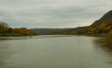 Прогулка по берегу Северского Донца в окрестностях хутора Какичева и гор "Две сестры", Качеровых гор и горы Пирамидальной