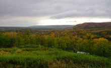 Осень на песчаных холмах по берегу Сухого Донца у хуторов Ольховый и Виноградный
