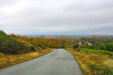 Осень на песчаных холмах по берегу Сухого Донца у хуторов Ольховый и Виноградный