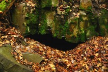 Водопад и гроты на Миусе