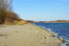 Остатки Траншемента времён петровских походов, на берегу Дону у Аненской крепости