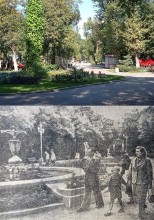 Фонтан в парке им. Н.Островского