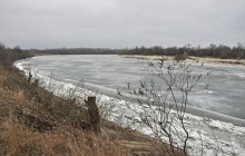Петровская лука зимой