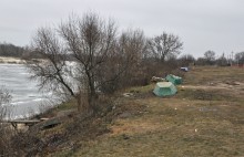 Петровская лука зимой