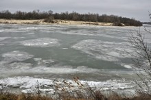 Петровская лука зимой