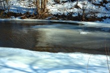 Хутор Нижнесеребряковский на реке Быстрой