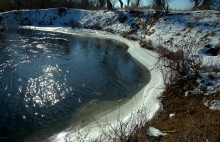 Хутор Нижнесеребряковский на реке Быстрой