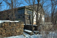 Хутор Нижнесеребряковский на реке Быстрой