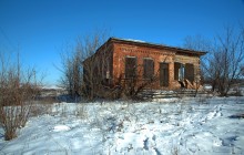 Хутор Нижнесеребряковский на реке Быстрой