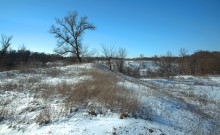 Хутор Нижнесеребряковский на реке Быстрой