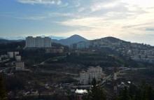 Прогулка по городу Сочи и окрестностям в феврале