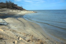 Ранняя весна на берегу Таганрогского залива