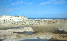 Ранняя весна на берегу Таганрогского залива