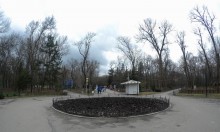 Ранняя весна в парке Островского