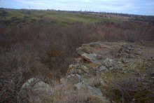 Скалы у посёлка Синегорского