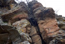 Скалы у посёлка Синегорского