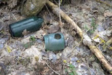 Скалы у посёлка Синегорского