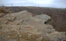 Скалы у посёлка Синегорского