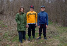 Скалы у посёлка Синегорского