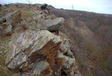 Скалы у посёлка Синегорского