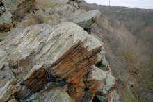 Скалы у посёлка Синегорского