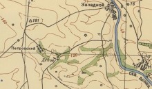 Брошенные хутора Петровский и Дедов