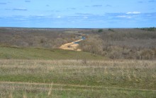 На реке Кундрючьей, Северском Донце и Быстрой, по следам снежной бури случившейся 30-го марта 2023 года.