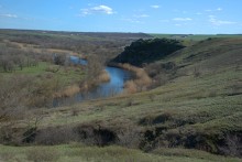 На реке Кундрючьей, Северском Донце и Быстрой, по следам снежной бури случившейся 30-го марта 2023 года.