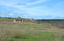 На реке Кундрючьей, Северском Донце и Быстрой, по следам снежной бури случившейся 30-го марта 2023 года.