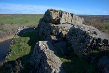 На реке Кундрючьей, Северском Донце и Быстрой, по следам снежной бури случившейся 30-го марта 2023 года.