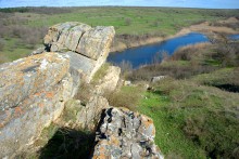 На реке Кундрючьей, Северском Донце и Быстрой, по следам снежной бури случившейся 30-го марта 2023 года.