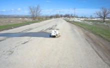 На реке Кундрючьей, Северском Донце и Быстрой, по следам снежной бури случившейся 30-го марта 2023 года.